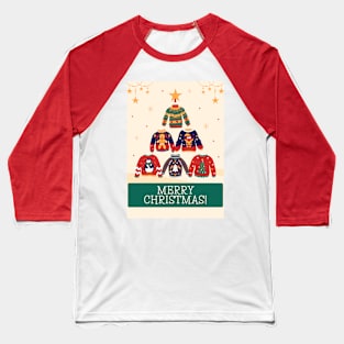 Merry Christmas sweater tree Baseball T-Shirt